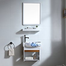 新款.掛墻式洗手盆柜組合小戶型陶瓷一體洗漱臺現代衛生間陽臺洗手盆超夯 新品 精品 歷史價格詳細信息