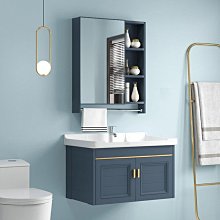 新款浴室柜組合掛墻式巖板洗臉盆不銹鋼洗漱臺套裝衛浴柜感應鏡柜超夯 新品 精品 歷史價格詳細信息