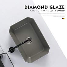 臺上盆灰色長方形洗漱盆洗面盆圓形水池洗臉單盆小尺寸洗手盆水盆 歷史價格詳細信息