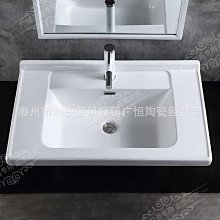 新款臺中盆陶瓷半嵌入式洗手盆單盆臺下盆陽臺家用臺上盆啞光洗臉盆超夯 新品 精品 歷史價格詳細信息