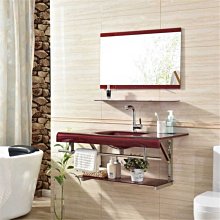 新款浴室柜組合掛墻式巖板洗臉盆不銹鋼洗漱臺套裝衛浴柜感應鏡柜超夯 新品 精品 歷史價格詳細信息