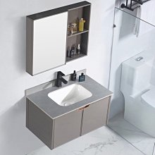 新款鏡柜太空鋁浴室柜衛浴柜洗漱臺簡約小戶型洗臉盆柜衛浴超夯 新品 精品 歷史價格詳細信息