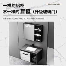 新款.掛墻式洗手盆柜組合小戶型陶瓷一體洗漱臺現代衛生間陽臺洗手盆超夯 新品 精品 歷史價格詳細信息