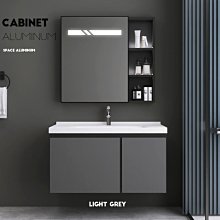 新款浴室柜組合掛墻式巖板洗臉盆不銹鋼洗漱臺套裝衛浴柜感應鏡柜超夯 新品 精品 歷史價格詳細信息