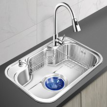 新款304不銹鋼水槽單槽廚房家用洗菜盆洗碗池一體臺下盆雙槽套餐超夯 新品 精品 歷史價格詳細信息