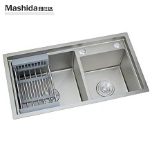 新款SUS304不銹鋼廚房水槽單槽納米水槽大單槽304不銹鋼手工盆洗菜盆超夯 新品 精品 歷史價格詳細信息