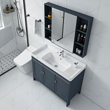 新款鏡柜太空鋁浴室柜衛浴柜洗漱臺簡約小戶型洗臉盆柜衛浴超夯 新品 精品 歷史價格詳細信息