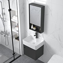 新款現代簡約小型浴室柜組合洗手盆洗漱臺陶瓷一體衛生間洗臉柜衛浴柜超夯 新品 精品 歷史價格詳細信息