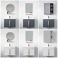 新款輕奢洗手盆衛生間小戶型洗臉池洗漱臺一體新款巖板浴室柜組合超夯 新品 精品 歷史價格詳細信息