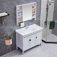 新款太空鋁小戶型陽臺洗衣柜滾筒洗衣機柜衛生間浴室洗臉盆一體柜組合超夯 新品 精品 歷史價格詳細信息