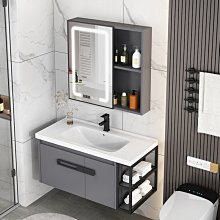 新款輕奢洗手盆衛生間小戶型洗臉池洗漱臺一體新款巖板浴室柜組合超夯 新品 精品 歷史價格詳細信息
