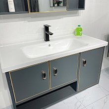 新款全鋁浴室柜輕奢組合衛生間巖板簡約洗臉洗手盆池衛浴柜洗漱臺超夯 新品 精品 歷史價格詳細信息