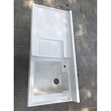 新款石英石臺面陽臺洗衣池洗手盆水槽帶搓衣板一體洗衣機柜盆伴侶超夯 新品 精品 歷史價格詳細信息