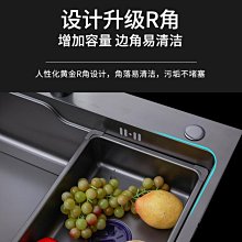 新款SUS304不銹鋼廚房水槽單槽納米水槽大單槽304不銹鋼手工盆洗菜盆超夯 新品 精品 歷史價格詳細信息