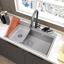 新款洗菜盆納米水槽雙槽廚房304不銹鋼洗碗槽家用臺下盆菜盆超夯 新品 精品 歷史價格詳細信息