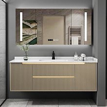 輕奢浴室柜現代簡智能鏡浴室柜北歐洗臉洗手池洗漱臺盆衛生間滿減 促銷 夏季 歷史價格詳細信息