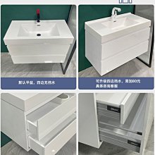 新款現代簡約浴室柜組合橡木洗漱臺衛生間洗手洗臉一體陶瓷盆鏡柜超夯 新品 精品 歷史價格詳細信息