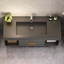 新款現代簡約304不銹鋼浴室柜一體陶瓷洗手盆洗漱臺掛墻式衛浴柜組合超夯 新品 精品 歷史價格詳細信息