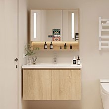 新款陶瓷一體盆不銹鋼浴室柜洗手臺衛生間洗臉池柜組合洗漱臺盆衛浴柜超夯 新品 精品 歷史價格詳細信息