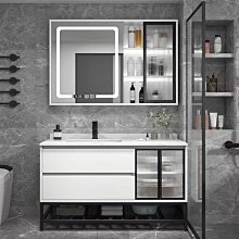 新款輕奢浴室柜組合衛生間巖板一體簡約洗臉洗手盆池衛浴柜洗漱臺超夯 新品 精品 歷史價格詳細信息