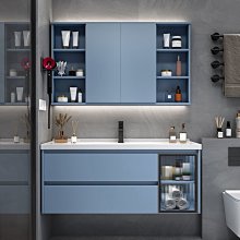 新款輕奢洗手盆衛生間小戶型洗臉池洗漱臺一體新款巖板浴室柜組合超夯 新品 精品 歷史價格詳細信息