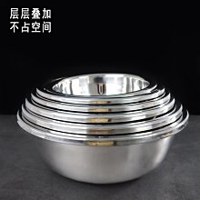 304不銹鋼盆和面盆洗菜盆商用家用廚房斗盆大號臉盆加深加厚均尋 歷史價格詳細信息