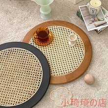 托盤圓形木托盤ins風餐盤日式木質茶盤托盤家用杯子收納盤蛋盤子 現貨 歷史價格詳細信息