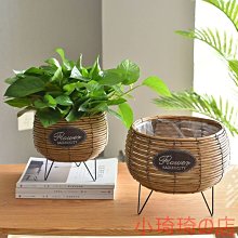 草編花盆吊籃吊盆垂吊懸掛壁掛式吊盆花器家居裝飾花籃花盆 歷史價格詳細信息