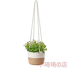 草編花盆吊籃吊盆垂吊懸掛壁掛式吊盆花器家居裝飾花籃花盆 歷史價格詳細信息