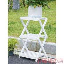 特價花架  花架子落地陽臺三層置物架實木鐵藝室內多層花盆架戶防腐階梯式花架 歷史價格詳細信息