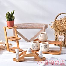 特價花架  花架子落地陽臺三層置物架實木鐵藝室內多層花盆架戶防腐階梯式花架 歷史價格詳細信息