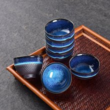 窯變陶瓷建盞品茗杯單杯功夫茶杯茶盞茶碗男士女士個人專用主人杯 歷史價格詳細信息