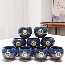 窯變陶瓷建盞品茗杯單杯功夫茶杯茶盞茶碗男士女士個人專用主人杯 歷史價格詳細信息