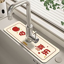 洗手臺吸水 吸水墊 水龍頭廚房洗手檯硅藻泥吸水墊窄速乾耐髒防水墊 衛生間浴室檯面墊 歷史價格詳細信息