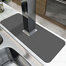 洗手臺吸水 吸水墊 水龍頭廚房洗手檯硅藻泥吸水墊窄速乾耐髒防水墊 衛生間浴室檯面墊 歷史價格詳細信息