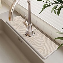 洗手臺吸水 吸水墊 水龍頭廚房洗手檯硅藻泥吸水墊窄速乾耐髒防水墊 衛生間浴室檯面墊 歷史價格詳細信息