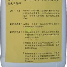 [ 家事達 ] 金特利 專業級 --亮面石材中性清潔劑-5加侖 特價- 價格比較,價格查詢,歷史價格詳細信息