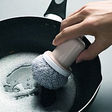 帶手柄鍋刷長柄鋼絲球刷鍋不沾油廚房洗碗刷洗鍋刷鍋器~爆款 歷史價格詳細信息