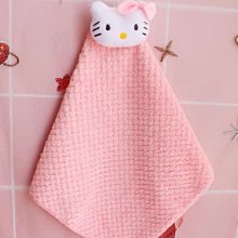 可掛式擦手巾 2入/組 動物擦手巾 浴室廚房抹布 掛式擦手巾 超強吸水擦手 抹布 擦手布 珊瑚絨 歷史價格詳細信息