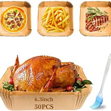 馬遜  方形空氣炸鍋紙一次性硅油紙亞空氣炸鍋免洗墊紙 歷史價格詳細信息