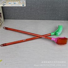 長柄百潔布清潔刷 可替換 浴室 海綿擦 刷子 牆壁清潔刷 浴缸 刷地板 瓷磚刷 海綿 彩虹小舖【M151-1】 歷史價格詳細信息
