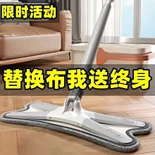 加厚款懶人免手洗拖把家用刮刮樂拖把桶平板拖一拖凈干濕兩用拖把 歷史價格詳細信息