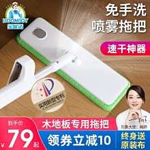 噴水拖把寶家潔P12懶人神器免洗家用廚房衛生間可用墩布不留水漬~特價 歷史價格詳細信息