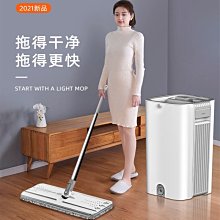 免手洗家用懶人平板拖把吸水旋轉網紅神器干濕兩用托地拖地墩拖布-爆款 歷史價格詳細信息