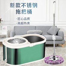 旋轉式拖把家用免手洗一拖凈拖地拖布桶甩干雙驅地拖自動脫水墩布~晴天 歷史價格詳細信息