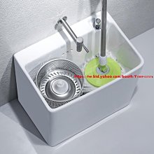 特賣- 落地式洗手盆小戶型衛生間洗臉盆柜組合陽臺陶瓷一體洗漱臺池家用 歷史價格詳細信息