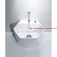 特賣- 落地式洗手盆小戶型衛生間洗臉盆柜組合陽臺陶瓷一體洗漱臺池家用 歷史價格詳細信息