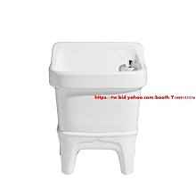 拖把池陽臺小號 陶瓷洗拖佈池 特價墩佈池 傢用衛生間方形自動下水器 陶瓷洗拖把池 拖把槽地盆 洗拖把~特價 歷史價格詳細信息