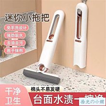 【迷你款】拖地神器 懶人拖把 不鏽鋼旋轉拖把 乾濕兩用 歷史價格詳細信息