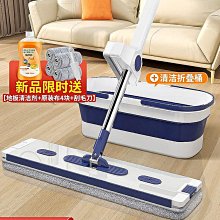 大號鋁合金免手洗平板拖把家用懶人木地板拖布乾濕兩用地拖把墩布 歷史價格詳細信息